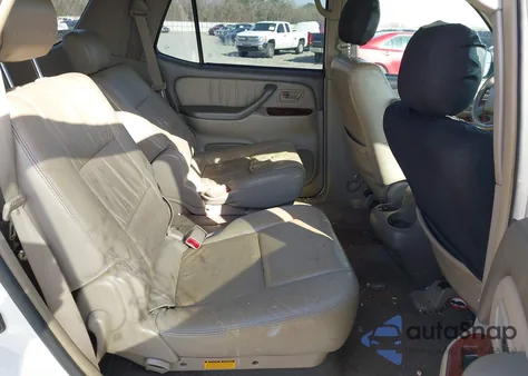 2005 Toyota Sequoia Limited V8 z USA, uszkodzony, nr VIN 5TDZT38AX5S252033